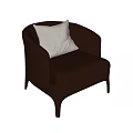 Single sofa 3d model