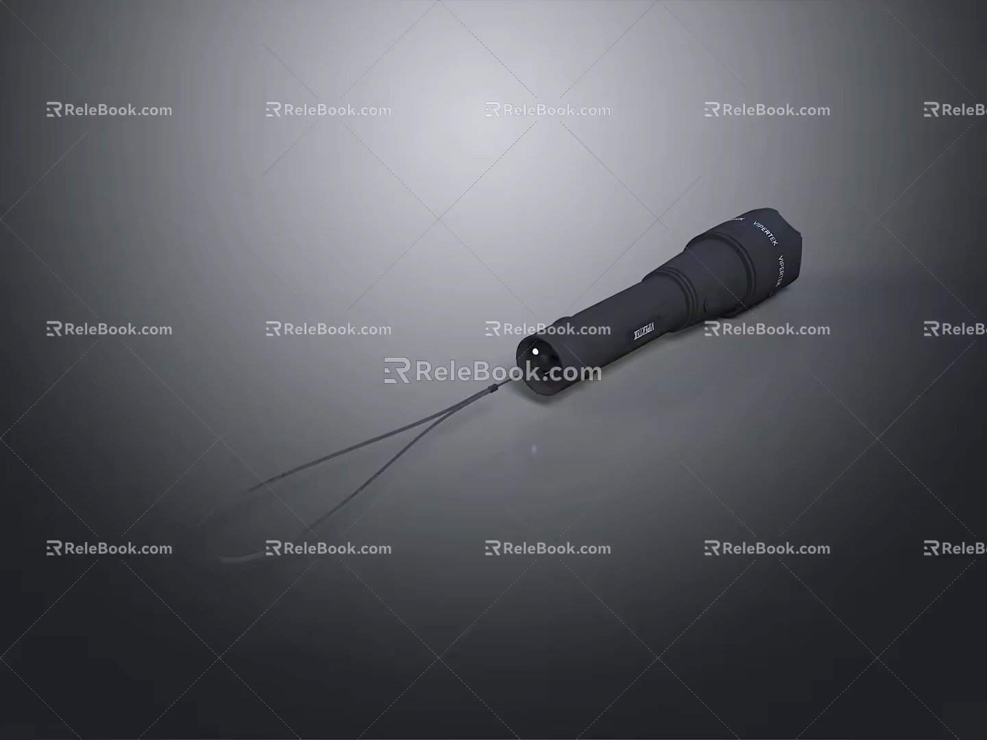 Flashlight flashlight military flashlight lighting tools tactical flashlight charging flashlight 3d model