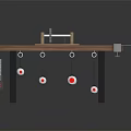 modern magnetizing coil physics experiment coil magnetization 3d model