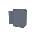 Gray Outdoor Wall Light With Metal Construction Weatherproof And Durable Design
