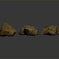 Rock Block Rock Block Rock Specimen Boulder Big Stone Block Rock Stratum Rock Stratum Rock Stratum Rock 3d model