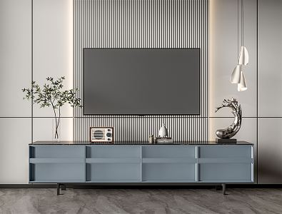 Modern TV Cabinet 3d model