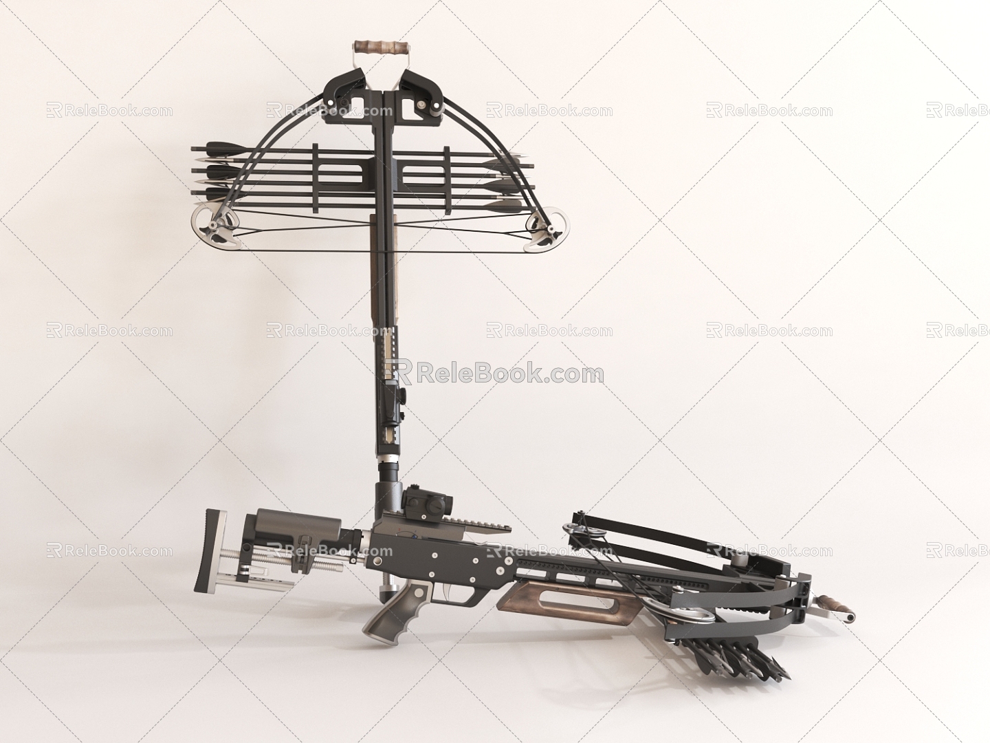 Modern crossbow crossbow 3d model