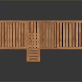 Wooden Outdoor Lounge Chair With Adjustable Flat Slat Design And Wheels