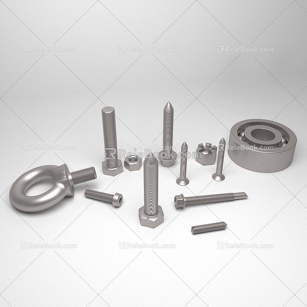 Modern Screw Screw Hardware Accessories model