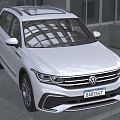 Hyundai Volkswagen Tiguan cars 3d model