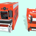Orange Cockpit Voice Recorder And Flight Data Recorder For Aircraft Industrial Equipment