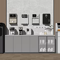 Modern Open Kitchen Interior Design Featuring Daily Electrical Appliances And Island Counter