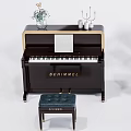 Modern Piano Combination 3d model