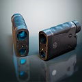 Commercial Laser Rangefinders With Black Textured Body Blue Lens And Ergonomic Grip