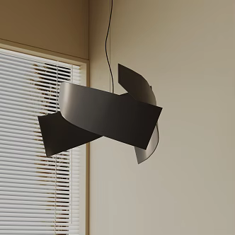 Modern chandelier 3d model