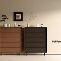 Modern Wood Grain Cabinet Ins Style Minimized Style Cabinet Entire Cabinet Sideboard Cabinet Balcony Cabinet Storage Cabinet Home Entrance Cabinet 3d model