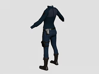 Clothing model 3d model
