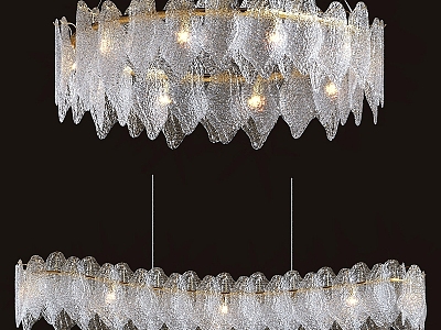 Classic Chandelier Lampatron Marisa 3d model