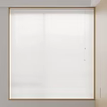 modern venetian blinds curtain 3d model