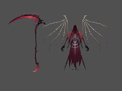 Modern Game Role Warrior Dragon Quiz Role Warrior 3d model