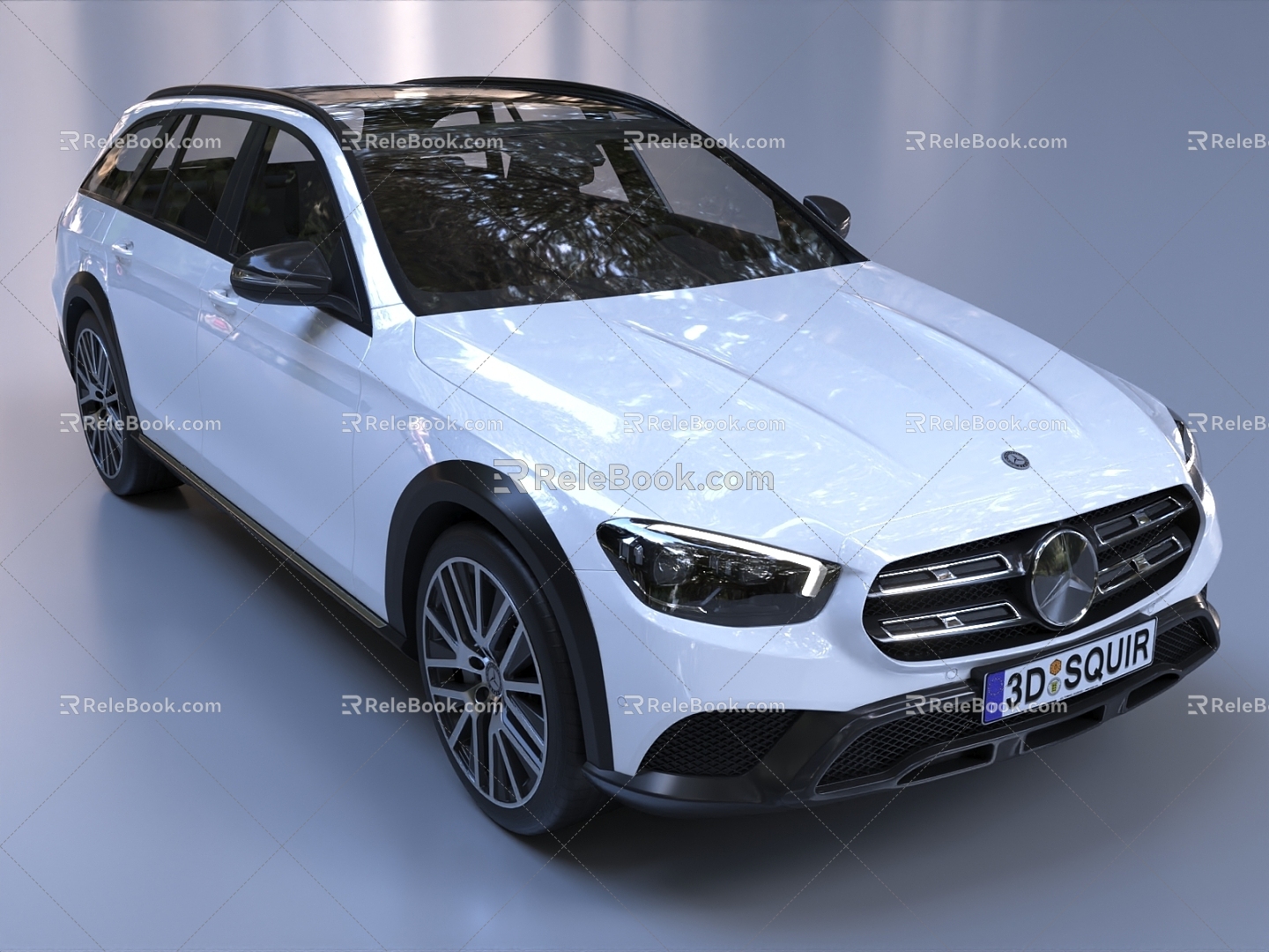 Mercedes-Benz E-Class Travel Edition Mercedes-Benz Station Wagon Mercedes-Benz Car Mercedes-Benz Commercial Vehicle 3d model