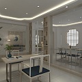 Zen New Chinese Beauty Salon 3d model