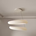 Modern Ceiling Lighting Combinations Cloud Shaped Circular And Double Ring Designs For Contemporary Interior Spaces 3d model