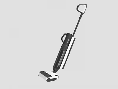 Modern Sleek Design Upright Vacuum Cleaner For Efficient Home Cleaning 3d model