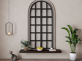 Jane's arched window 3d model