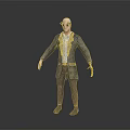 3D Sci Fi Character and Creature Model with Unique Mechanical Arm and Head Design