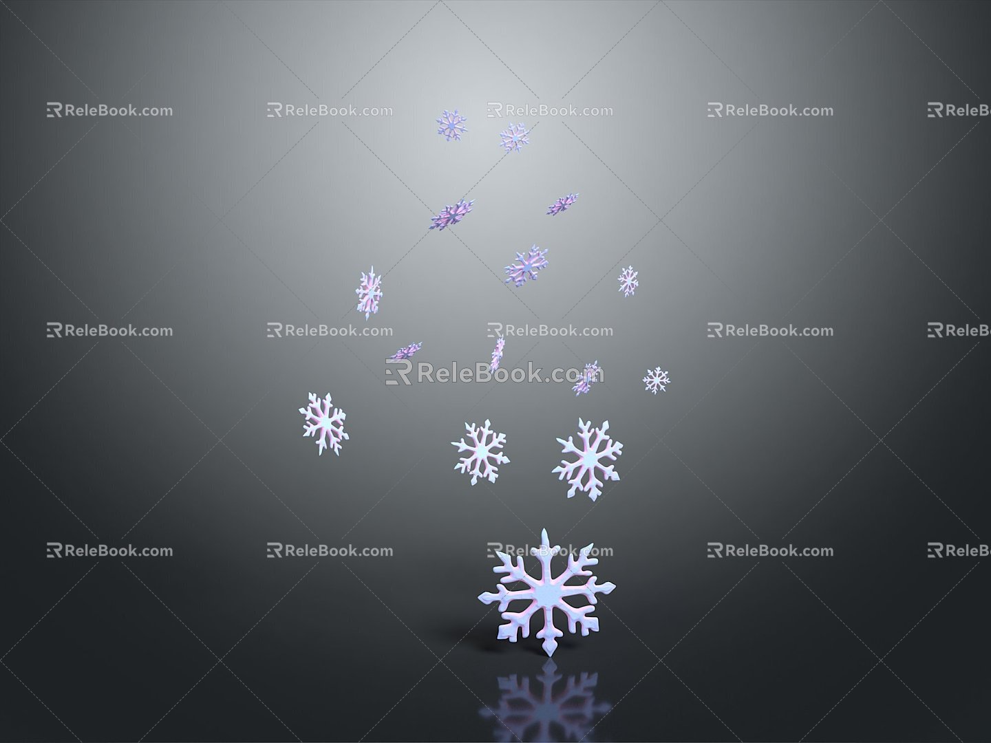 Snowflake figure pattern geometric geometric shape sacred geometric shape 3d model