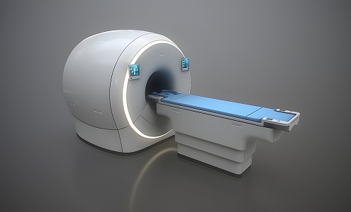 MRI Scanner 3d model