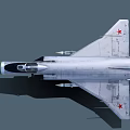 Soviet Military Fighter Jet With Green Nose Number 27 And Missiles On Wings