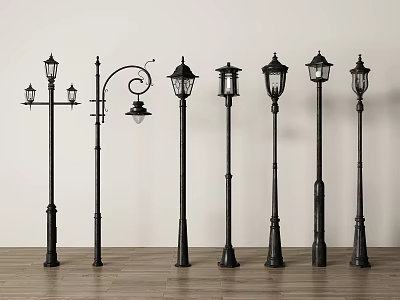 Modern Street Light American Street Light European Street Light Community Street Light Street Light Courtyard Street Light Outdoor Street Light Park Street Light 3d model