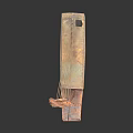 Vintage Style Wooden Small Boat Model Decorative Home Ornament With String Details