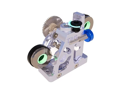 TBGs Extruder Machinery and Equipment 3d model