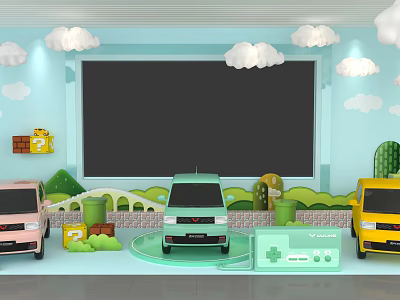 Modern Beauty Chen 3d model Modern Beauty Chen 3d model