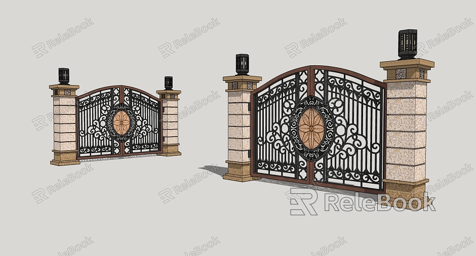 European-style gate model