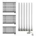 Black Radiators With Various Designs And Home Heating Solutions For Interiors