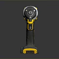 DEWALT Cordless Impact Wrench With Yellow Black Design And Ergonomic Handle