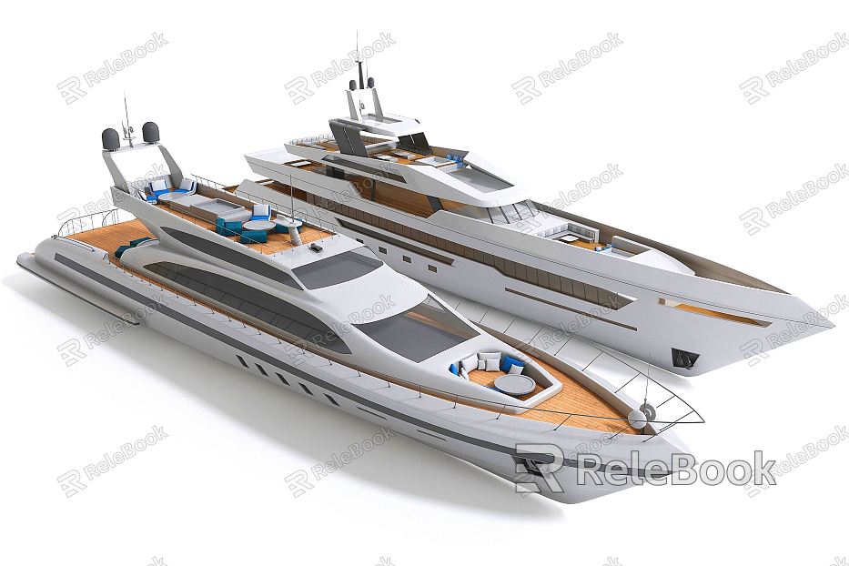 Modern Yacht model