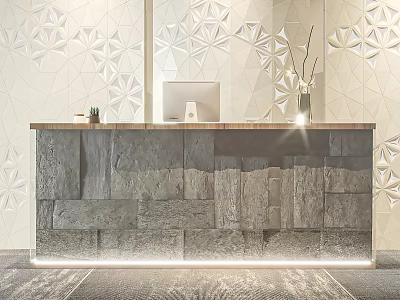 Front Desk 3d model