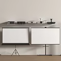 Projector screen 3d model