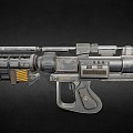 Science Fiction Rifle Explosive Rifle Future Weapon 3d model