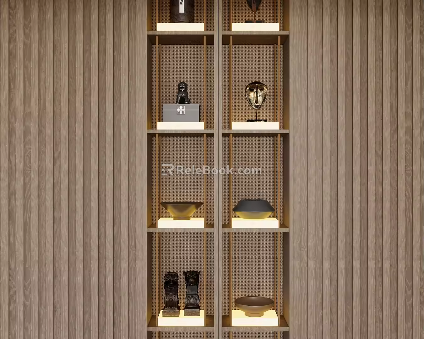 Modern Floor Lamp-Quiet Wind Floor Lamp 3d model