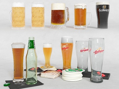 Modern Beer Draft Beer model