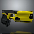 Yellow And Black Stun Gun Stun Master 7 With Ergonomic Grip Textured Handle Modern Design
