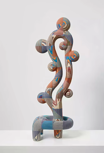 Modern art installation art ornaments 3d model