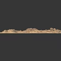 Three Different Shaped Beige Textured Mats With Natural Material For Home Use
