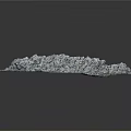 Natural Rough Surface Stone With Gray White Texture And Irregular Shape