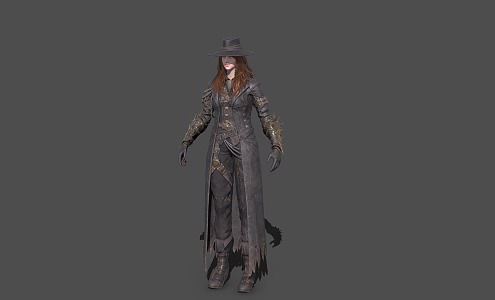 Magician Mentor Summoner Warlock 3d model