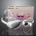 Oculus Quest 2 VR Headset With Controllers And Packaging Box Electronic Device