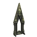 Temple Gate Castle Gate Castle Gate Castle Gate Stone Gate 3d model