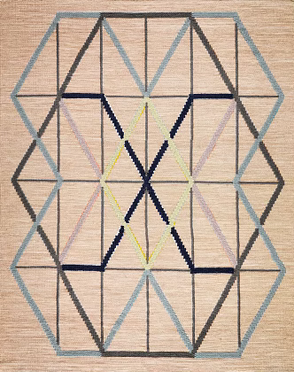 Modern Square Carpet 3d model